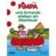 Pimpa und Armando erleben ein Abenteuer