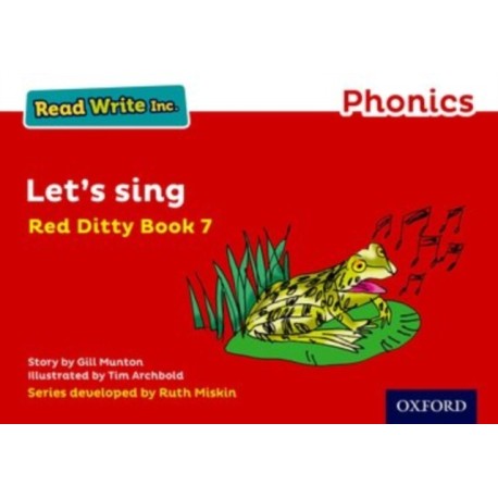 Read Write Inc. Phonics: Let's Sing (Red Ditty Book 7)