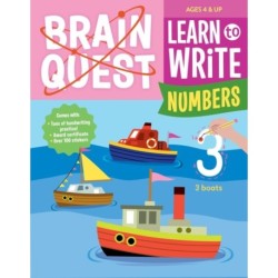 Brain Quest Learn to Write: Numbers