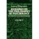 Remarks on the Philosophy of Psychology V 2 (Cloth)