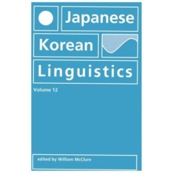 Japanese/Korean Linguistics, Volume 12