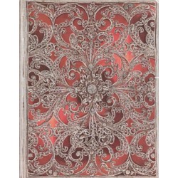 Paperblanks: Garnet - Silver Filigree Collection
