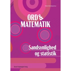 Ord & matematik - SANDSYNLIGHED OG STATISTIK: * PAKKET A 3 STK. *