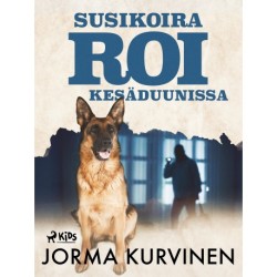 Susikoira Roi kesäduunissa