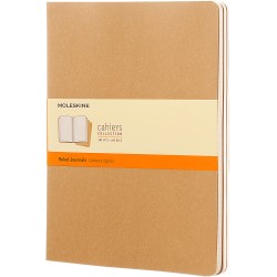 Moleskine: Cahier Journals (3 stk.)