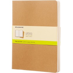 Moleskine: Cahier Journals (3 stk.)