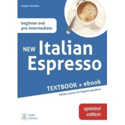 New Italian Espresso: Textbook + ebook UPDATED EDITION - Beginner/pre-intermedia