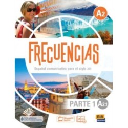 Frecuencias A2 : Part 1 : A2.1 : Student Book: First part of Frecuencias A1 course with coded access to the ELETeca