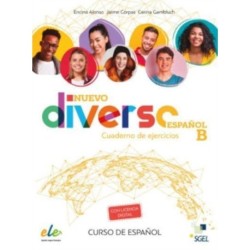 Nuevo Diverso: Cuaderno de ejercicios Espanol B + licencia digital (B1-B2)