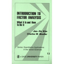 Introduction to Factor Analysis: What It Is and How To Do It