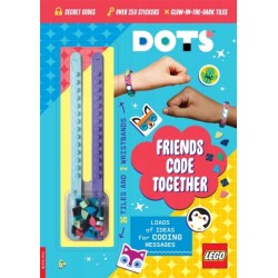 LEGO® DOTS®: Friends Code Together (with stickers, LEGO tiles and two wristbands)