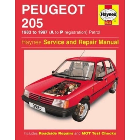 Peugeot 205 Petrol (83 - 97) A To P