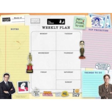 The Office: Weekly Planner Notepad