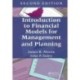 Introduction to Financial Models for Management and Planning