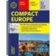 Philip's Compact Atlas Europe: A5 Spiral with the Top 300 tourist sites