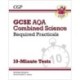 GCSE Combined Science: AQA Required Practicals 10-Minute Tests (includes Answers)