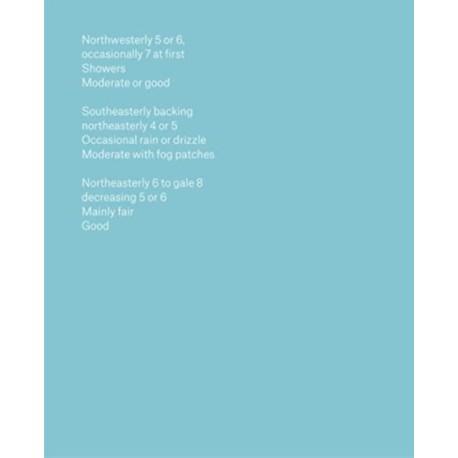 The Shipping Forecast