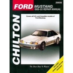Ford Mustang 79-93 & Mercury Capri 79-86 (Chilton)