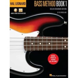 Hal Leonard Bass Method Book 1: Deluxe Beginner Edition Audio & Video Access Included