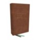 Evangelical Study Bible: Christ-centered. Faith-building. Mission-focused. (NKJV, Brown Leathersoft, Red Letter, Thumb Indexed, Large Comfort Print): Christ-centered. Faith-building. Mission-focused.