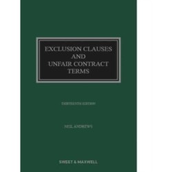 Exclusion Clauses and Unfair Contract Terms