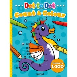 Dot to Dot Count and Colour 1 to 100