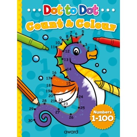 Dot to Dot Count and Colour 1 to 100