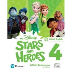 My Disney Stars and Heroes British Edition Level 4 Activity Book with eBook