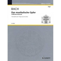 The Musical Offering: Transcription. organ.