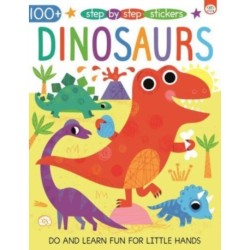 Step by Step Stickers Dinosaurs