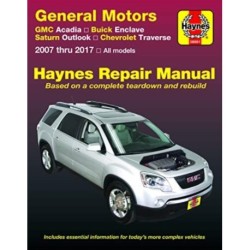 General Motors Acadia, (07-16), Enclave, (08-17), Outlook, (07-10) & Traverse, (09-17) (USA)