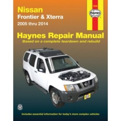 Nissan Frontier & Xterra (2005-2014) for two & four-wheel drive Haynes Repair Manual (USA): 2005-14
