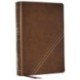 KJV, Word Study Reference Bible, Leathersoft, Brown, Red Letter, Comfort Print: 2,000 Keywords that Unlock the Meaning of the Bible
