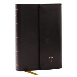 KJV Holy Bible: Compact with 43,000 Cross References, Black Leatherflex with flap, Red Letter, Comfort Print: King James Version: Holy Bible, King James Version
