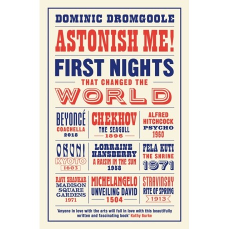 Astonish Me!: First Nights That Changed the World