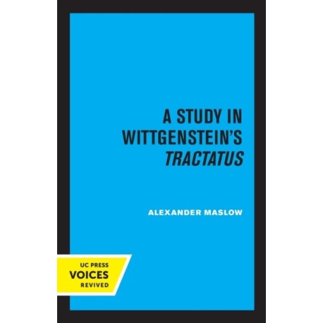 A Study in Wittgenstein's Tractatus