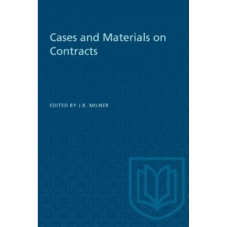Cases and Materials on Contracts
