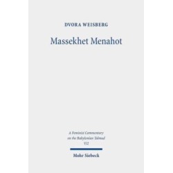 Massekhet Menahot: Volume V/2. Text, Translation, and Commentary