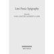 Late Punic Epigraphy: An Introduction to the Study of Neo-Punic and Latino-Punic Inscriptions