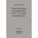 Private Households and Public Politics in 3rd-5th Century Jewish Palestine