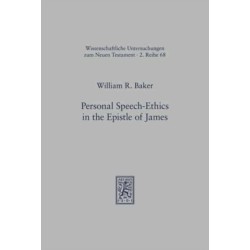 Personal Speech-Ethics in the Epistle of James