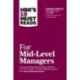 HBR's 10 Must Reads for Mid-Level Managers
