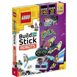 LEGO® Books: Build and Stick: Robots