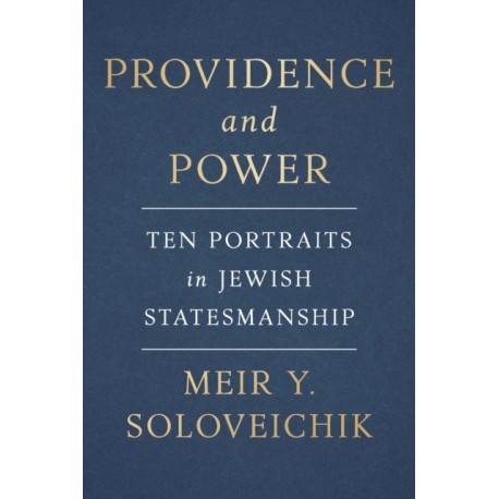 Jewish Statesmanship: Ten Studies in Leadership