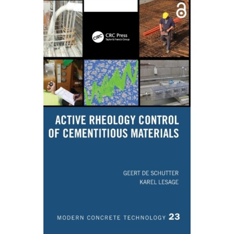 Active Rheology Control of Cementitious Materials