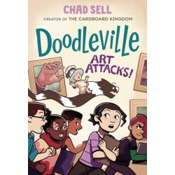 Doodleville -2: Art Attacks!: (A Graphic Novel)