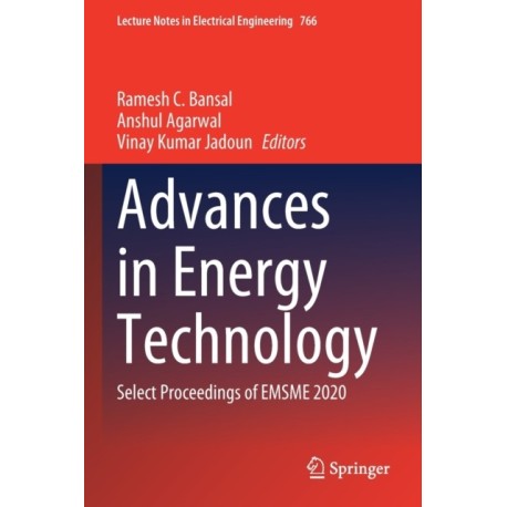 Advances in Energy Technology: Select Proceedings of EMSME 2020