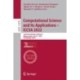 Computational Science and Its Applications – ICCSA 2022: 22nd International Conference, Malaga, Spain, July 4–7, 2022, Proceedings, Part II