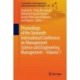 Proceedings of the Sixteenth International Conference on Management Science and Engineering Management – Volume 1