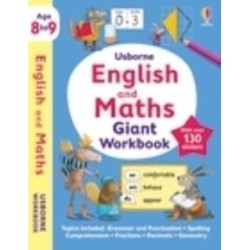 Usborne English and Maths Giant Workbook 8-9